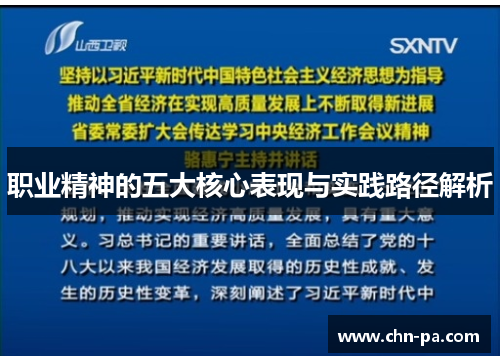 职业精神的五大核心表现与实践路径解析 职业精神的五大核心表现与实践路径解析